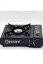 Portable Butane Gas Stove 2 in 1 Camping Burner 7000 BTU Piezo Ignition Carry Case Outdoor Cooker - 4