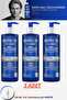 Men+ Sport Dandruff + Anti-Hair Loss Shampoo (500ml X 3 Pieces) + 100 ml Face Washing Gel Gift
