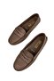 Women's Mink Genuine Leather Flexible Sole Loafer Shoes - 5