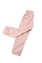 Pink Watermelon Patterned Girls' Cotton Pajama Set - 5