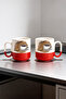 Coffee Designed Ceramic Printed Pro Mug Cup 330ml - 3