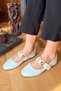 Daily Women's Stylish Buckle Ballerina Lightweight Comfortable Shoes - 4