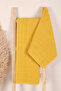 2 Piece Bath Towel Set 100% Cotton Swab Pattern Yellow - 3