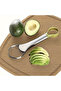 Stainless Steel Avocado Cutter & Slicer – 2-in-1 Avocado Slicer and Core Remover - 6
