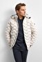 Stone Color Smart Fit Double Sided Hooded Mont