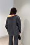 Elagance Embroidered Knitwear - Gray - 6