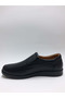 Genuine Leather Laceless Orthopedic Rubber Sole Oversized (45-46..) Winter Men's Shoes - 3