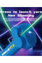 Rope Thruster String Shooter Toy Rechargeable, LED Light, 3 String Loops Trick - 4