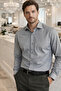 Men's Smoked 100% Cotton Premium Quality Long Sleeve Shirt - 2