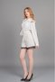 Women's Winter Ecru Shorts & Bermuda Premium Sequin Detailed Boucle High Waist Straight Cut Stylish Daily Comfortable 30344 - 3