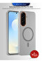 Samsung Galaxy S26 Plus 5G Hybrid Translucent Magsafe Raised Camera Lips Elegant Look Case Cover