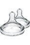 Dr. Brown's Level 2 Wide-Neck Silicone Options+ Nipple, 2-Pack