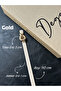 Journey Interlocking Ring Pattern Faux Leather Women's Gold Buckle Jacket Belt Dress Pants Belt - 4