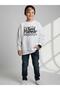 Boy's Good Humor Written Long Sleeve Thin Knit T-Shirt - 5