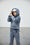 Boys' Hooded Denim Bottom-Top Set | Relaxed Fit Daily Outfit