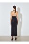 Halter Neck Shiny Dress - 4