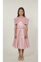 Girls' Floral Detail Formal Dress – Elegant Design for Special Occasions, Weddings and Invitations kurdel gul panslı - 6