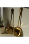 Set of 2 Gold Color Serving Spoons – Stainless Steel – Stylish Presentation Spoons - 3