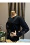 Women's Middle Age and Above Viscose Colorful Leaf Patterned Stoned Stretch Fabric Mother Combed Cotton Blouse - 2