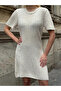 Women's Ribbed Mini Knit Dress - 7