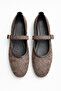 Women's Knitted Ballerina Shoes Orthopedic Lightweight Sole Daily Use - 5