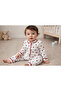 Strawberry Pattern Cotton Baby Girl Pajamas Set - 2