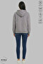 Dear Couple Combination Avocado Printed Hoodie Hooded Fleece-Lined Oversized Cotton Sweatshirt 2-Piece Set - 6