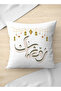 غطاء وسادة من البوليستر بتصميم فوانيس رمضان - 3