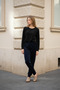 Women's Pyjamas Winter Two Pieces, Velvet Jumpsuit Home Warm Autumn Winter Long Sleeve V Neck - 3