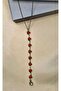 Red Heart Long Steel Necklace. Does Not Tarnish. Gift - 4