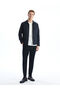 Nevavm Contrast Shirt Collar Men's Jacket - 2