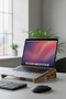 Ergonomic Wooden Laptop Stand Laptop Riser Decorative and Compatible with All Models - 4