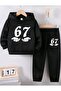 SIX SEVEN Printed Boys' Tracksuit Set, 67 Designed - 3
