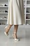 Women's 7 cm Tulle Detail Bridal Shoes (Full Fit) - 6
