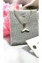 316L Steel Gold Fish Tail Pearlescent Model Gold Steel Necklace Does Not Tarnish -45 - 3