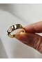 Steel Ring Gold Color Wedding Ring Model Zircon Stone Xuping Quality Stainless - 2
