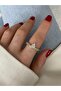 Limited Edition - Zircon Stone Bottom Adjustable Women's Ring - 5