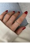 Limited Edition - Zircon Stone Bottom Adjustable Women's Ring - 2