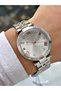 Special Design Steel Band Steel Case Silver Color Women Wristwatch T01360Mr