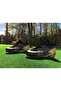 Children's Carpet Field Shoes with Spikes (Black-Gold) - 2