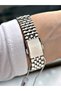 Special Design Steel Cord Steel Case Silver Color Women Wristwatch S03036Mr - 4