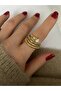 Limited Edition - Zircon Stone Bottom Adjustable Women's Ring - 4