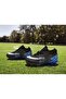 Children's Carpet Field Shoes with Spikes (Black-Blue) - 4
