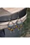 Authentic Handmade Earrings with Tiger Eye Stone