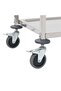 4-Tier Kitchen Trolley 107x55x125 cm Stainless Steel - 5