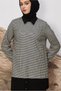 Checked Shirt Collar Tunic 46250-1 - 3