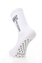 3-Piece Set, 2 Black, 1 White, Non-Slip Silicone Sole, Breathable Premium Football Fitness Running Athlete Socks - 6