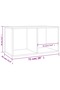 Vinyl Storage Box Sonoma Oak 71x34x36 cm Engineered Wood - 3