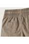Solid Shorts with Drawstring Closure and Pockets - 4