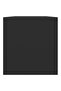 Vinyl Storage Box Black 71x34x36 cm Engineered Wood - 2